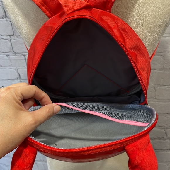 NWT BACKPACK CHILDREN SCHOOL BAG UNISEX FOX BABY RED. 9’x3’x10’in. - Picture 15 of 17